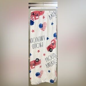 Rae Dunn Proud American Blanket